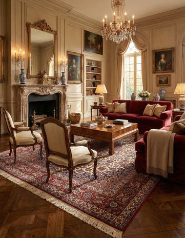 8' 1 x 11' 5 Isfahan Rug