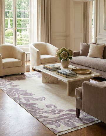 5' 5 x 7' 10 Hand Knotted Darya Wool Rug
