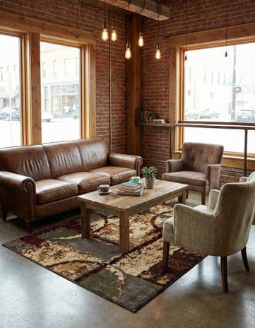 5' 3 x 7' Cafe Rug