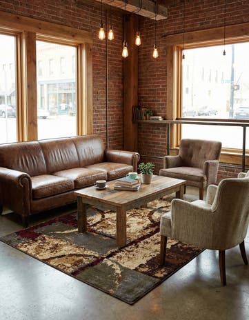 5' 3 x 7' Cafe Rug