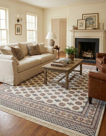9' x 12' Bokhara Rug