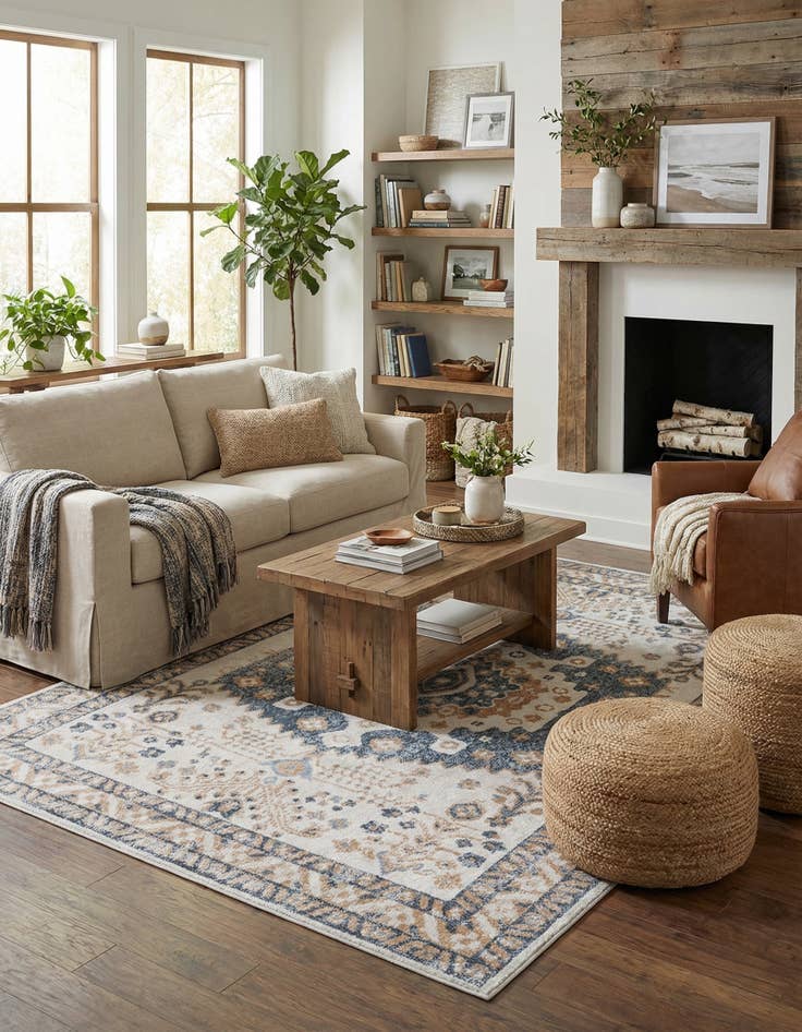 Detail image of 8' x 10' Oxford Rug