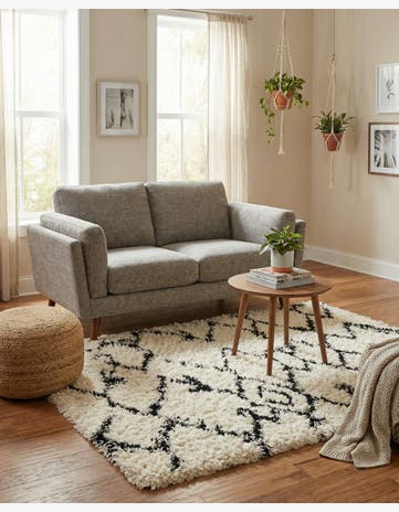 4' x 6' Infinity Shag Rug