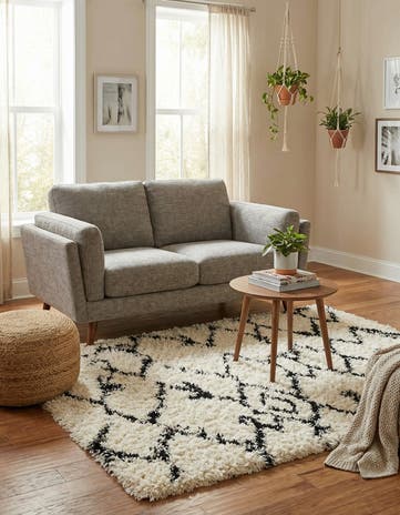 4' x 6' Infinity Shag Rug