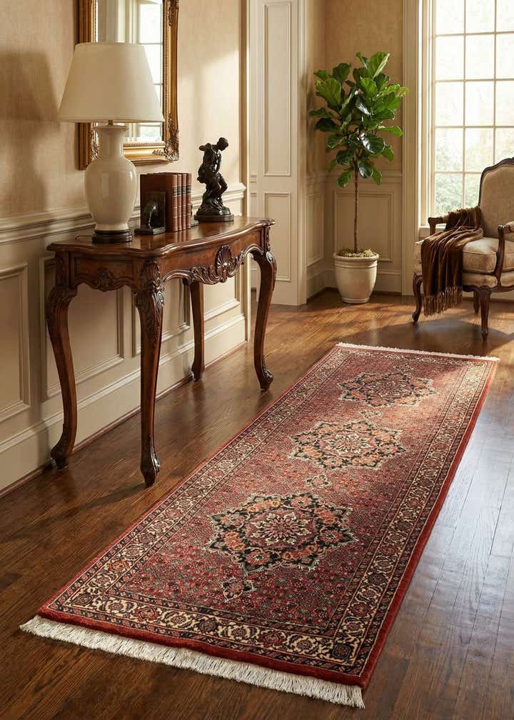 2' 5 x 7' 4 Bidjar Wool Runner Rug