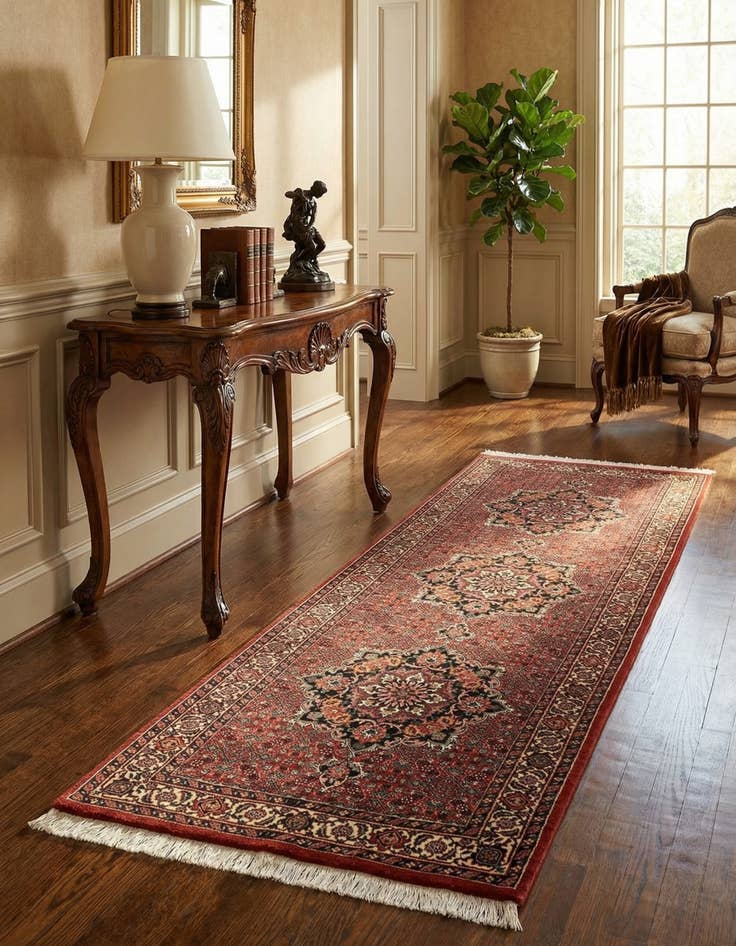 Detail image of 2' 5 x 7' 4 Bidjar Wool Runner Rug