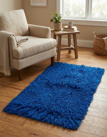 2' 5 x 4' 6 Hand Knotted Moroccan Wool Rug