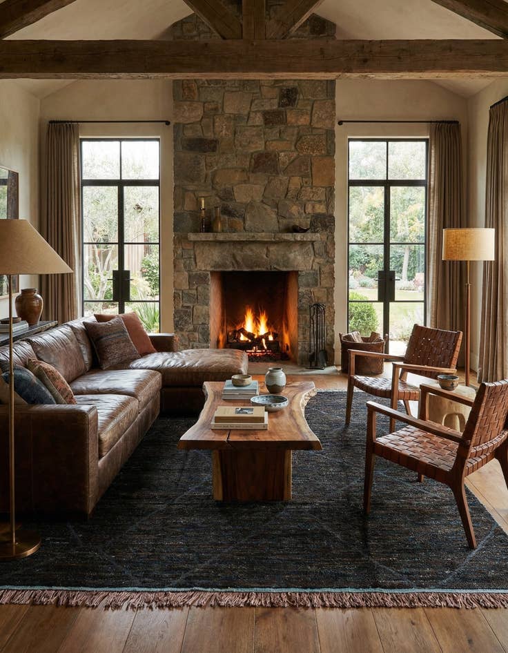 Detail image of  8' 10 x 12' 7  Hand Knotted Moroccan Wool Rug