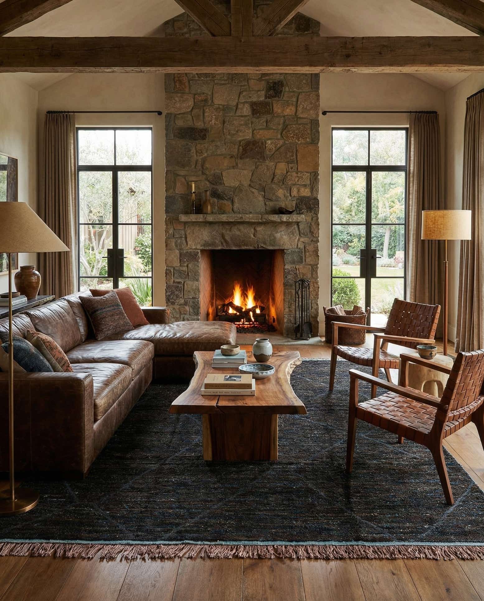 8' 10 x 12' 7 Hand Knotted Moroccan Wool Rug