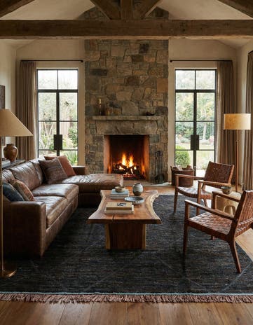 8' 10 x 12' 7 Hand Knotted Moroccan Wool Rug