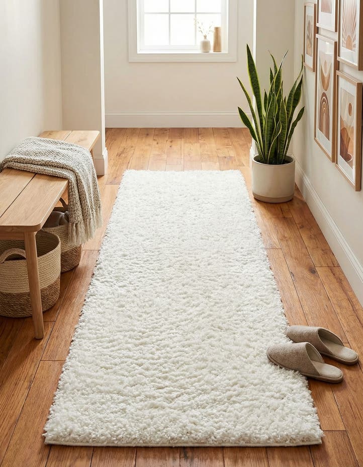 2' 7 x 10' Zermatt Shag Runner Rug