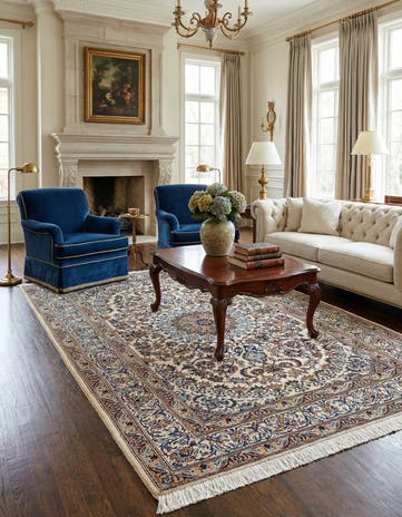 6' 7 x 9' 7 Tabas Wool Rug