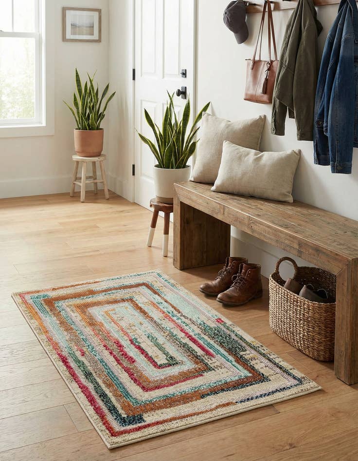 Detail image of  2' x 3'  Washable Casablanca Indoor / Outdoor Rug
