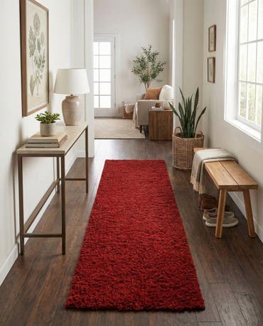  2' 6 x 13' Everyday Shag Runner Rug