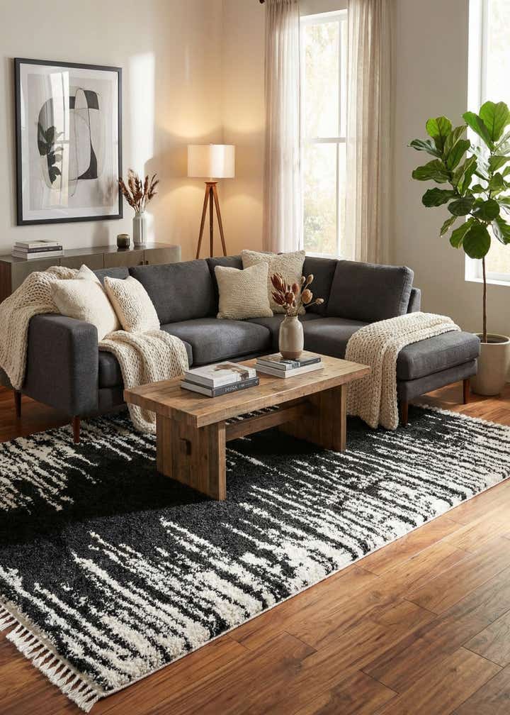 9' x 12' Serenity Shag Rug