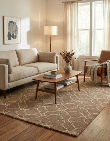 5' x 8' Luna Wool Rug