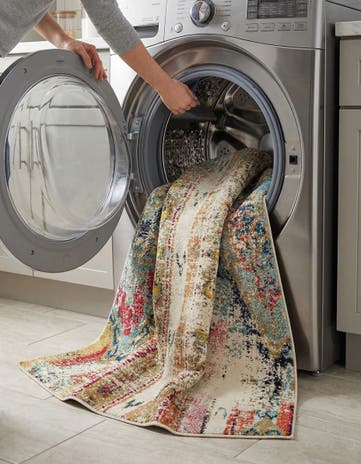6' x 6' Washable Mesa Square Rug