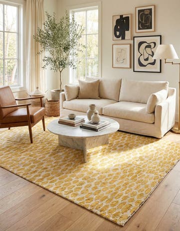 5' 1 x 8' Hand Knotted Moroccan Wool Rug