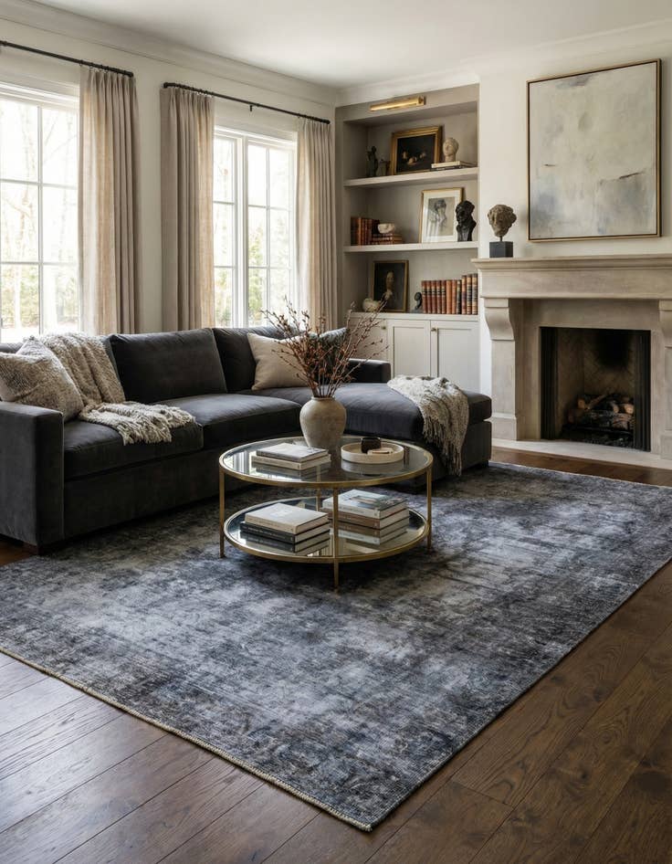 Detail image of 7' x 10' 2 Hand Knotted Ultra Vintage Persian Wool Rug