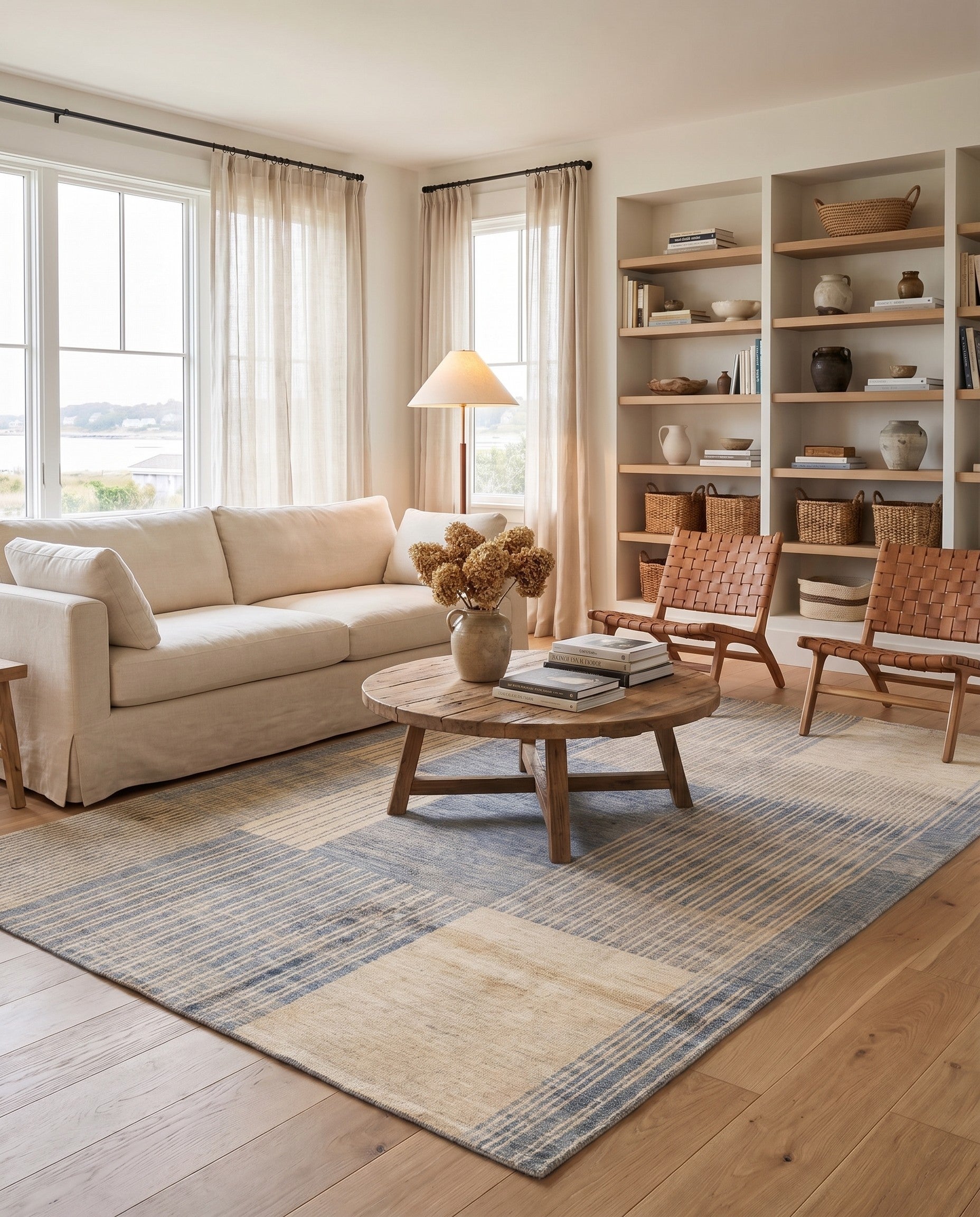 5' 9 x 7' 9 Hand Knotted Darya Wool Rug