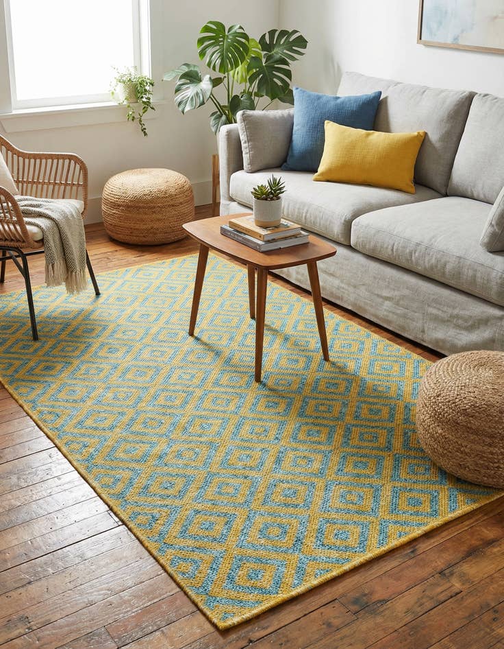 Detail image of 3' x 5' 3  Washable Jill Zarin Costa Rica Indoor / Outdoor Rug