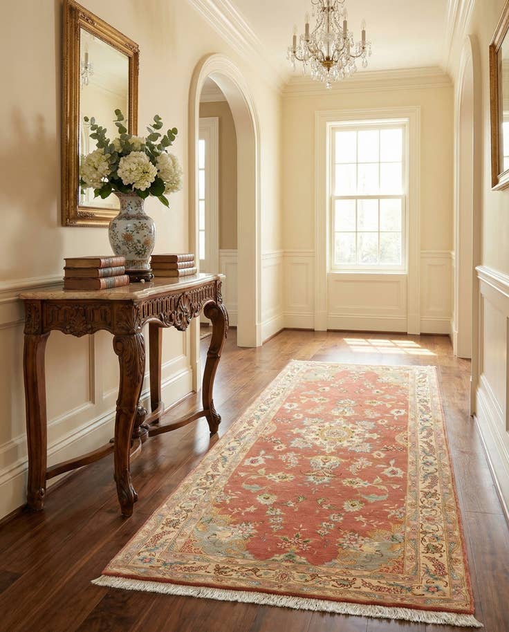 Detail image of 2' 8 x 6' 7 Tabriz Runner Rug