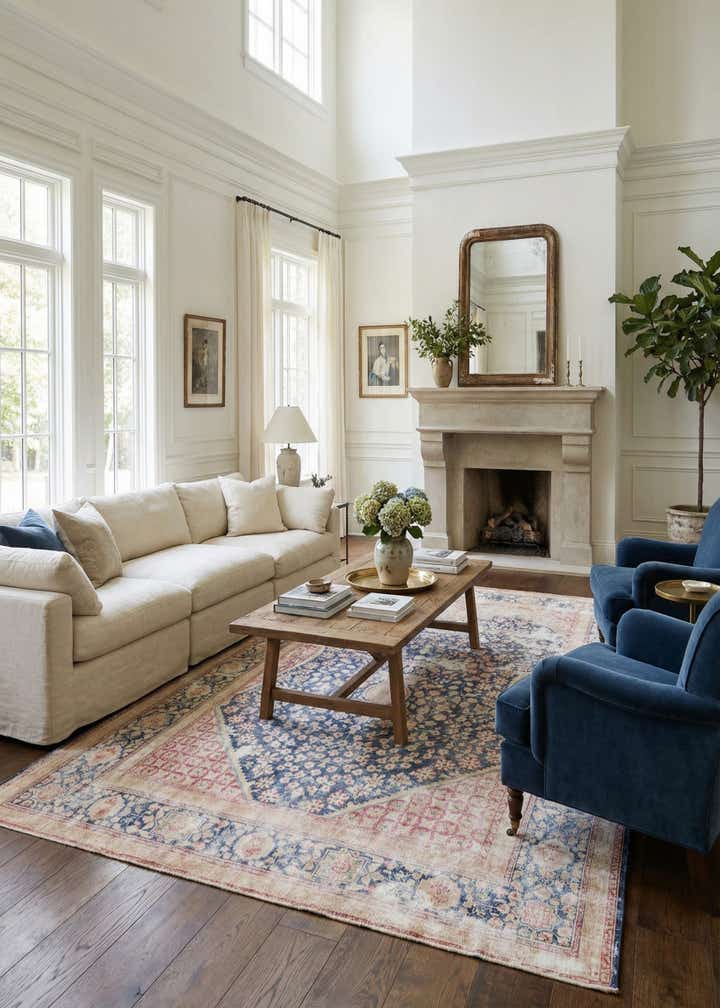 9' x 11' 8 Hand Knotted Ultra Vintage Persian Wool Rug