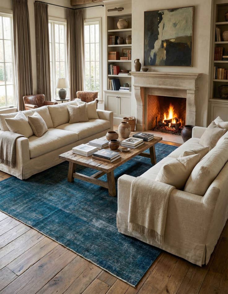 Detail image of  9' 5 x 12' 10  Hand Knotted Ultra Vintage Persian Wool Rug