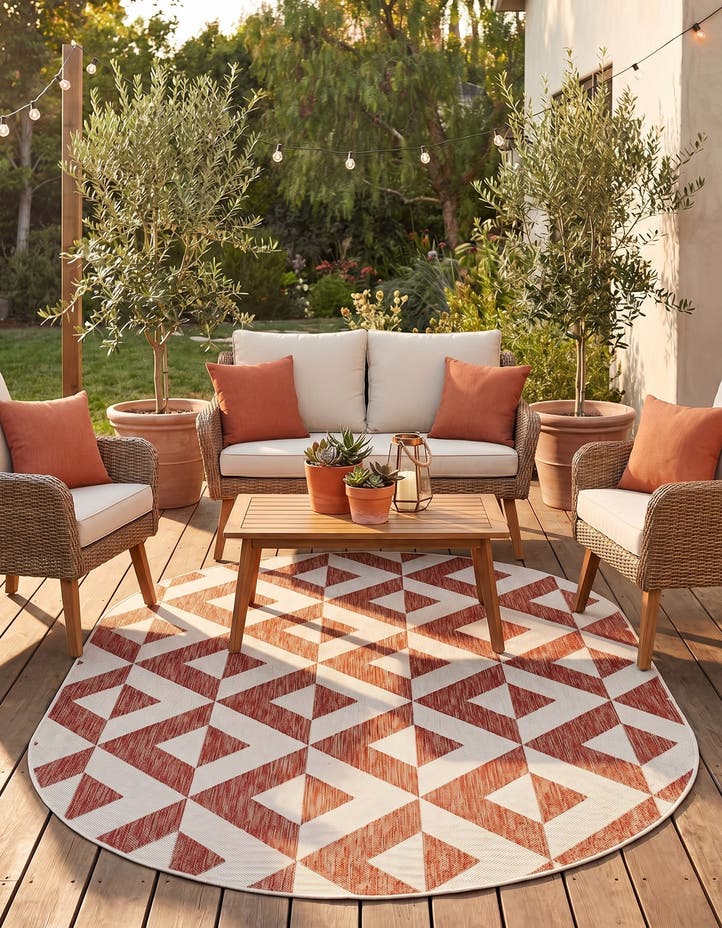 5' 3 x 8' Easy-Clean Jill Zarin Napa Indoor ...