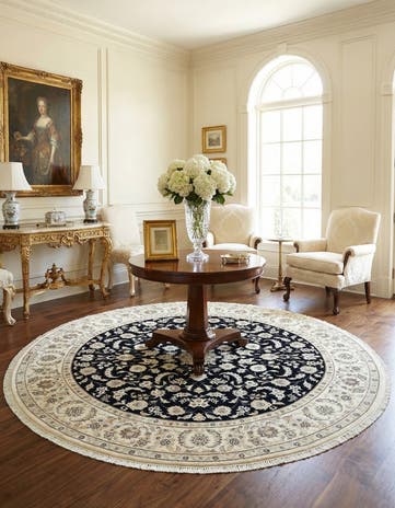 6' 7 x 6' 7 Nain Round Rug