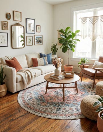 7' x 7' Aramis Round Rug