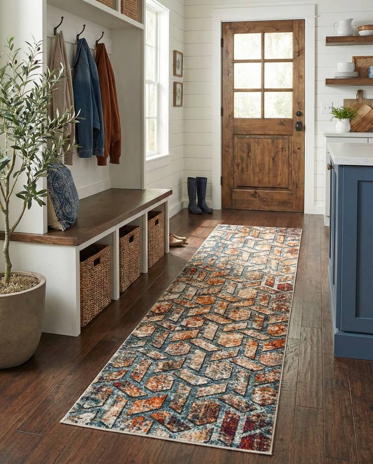Detail image of 2' 7 x 10' Stella Runner Rug