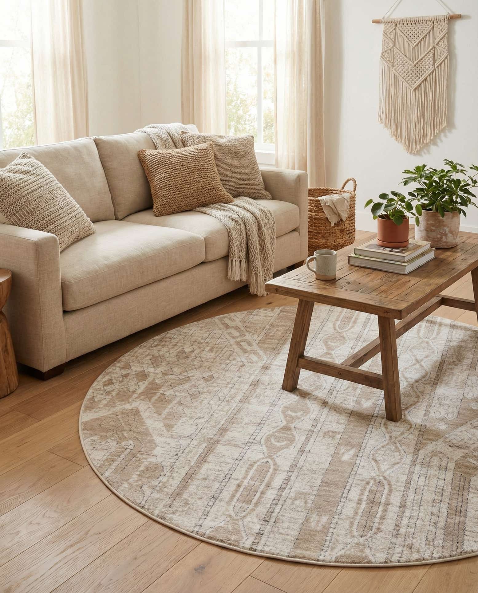 7' x 7' Oregon Round Rug