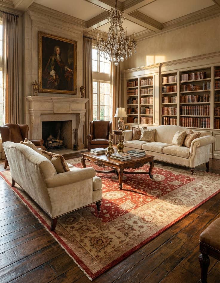 Detail image of 13' 1 x 17' 8  Hand Knotted Peshawar Ziegler Rug