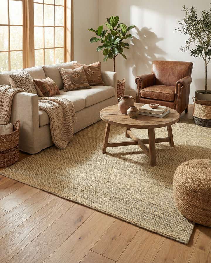 4' 10 x 6' 8 Hand Knotted Kashkuli Gabbeh Wool Rug