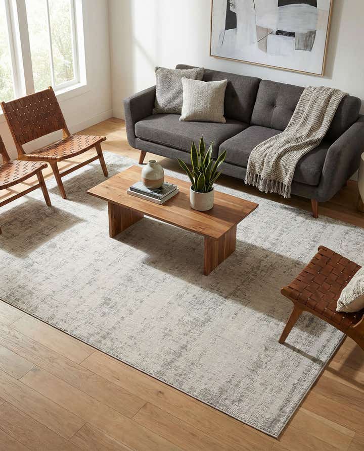 6' x 9' Easy-Clean Modern Indoor / Outdoor Rug