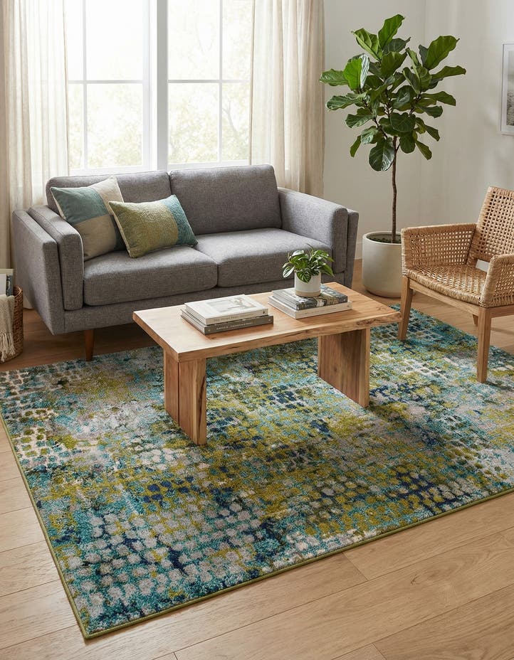 4' x 6' Washable Theia Rug