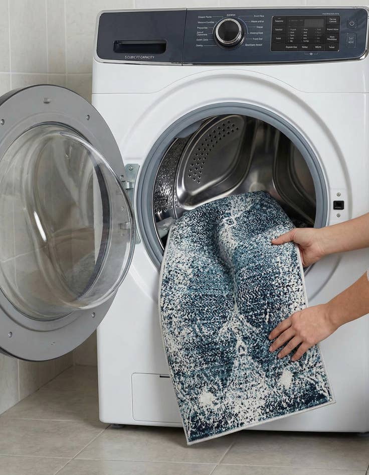 Detail image of 2' x 4' Kamala Washable Runner Rug