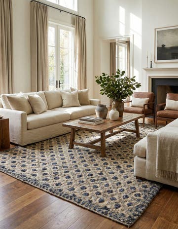 7' 10 x 10' Hand Knotted Darya Wool Rug