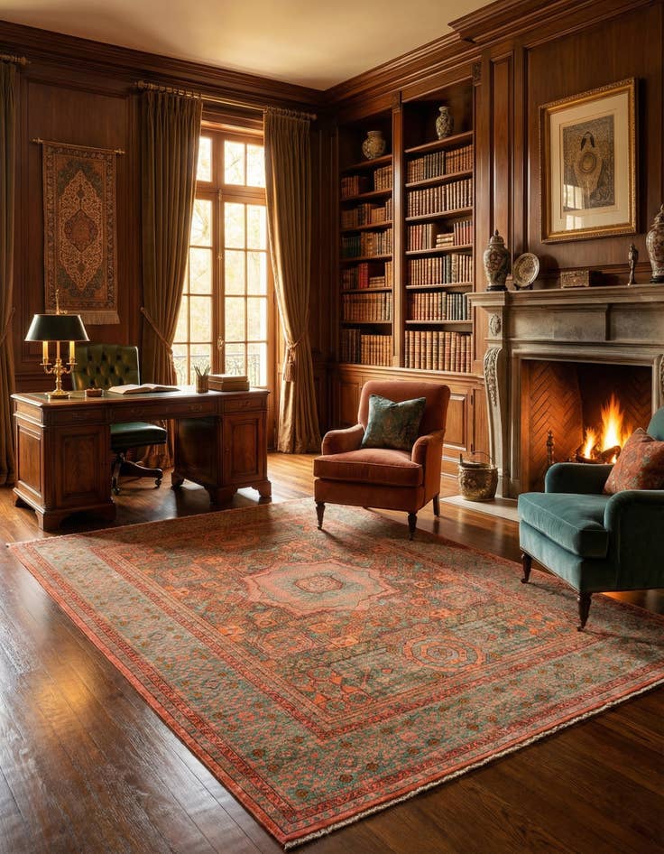 Detail image of 6' x 8' Mamluk Rug