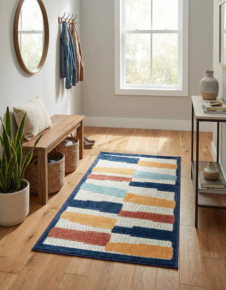 Detail image of  2' x 3'  Washable Belize Indoor / Outdoor Rug