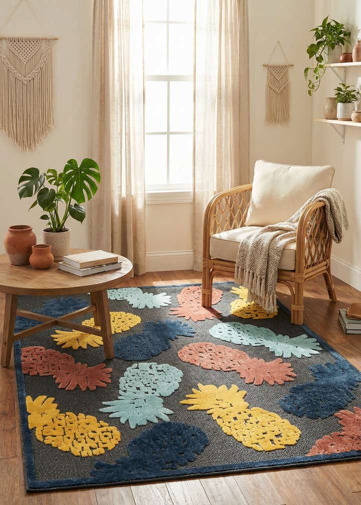7' x 10' Easy-Clean Belize Indoor / Outdoor Rug