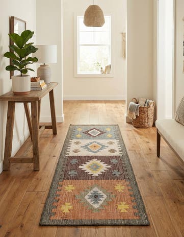 2' x 6' 1 Hand Woven Kala Handwoven Jute Runner Rug