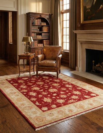 5' 1 x 6' 4 Kaizar Wool Rug