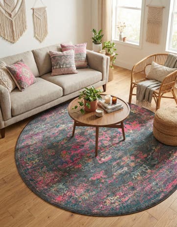 8' x 8' Delilah Round Rug