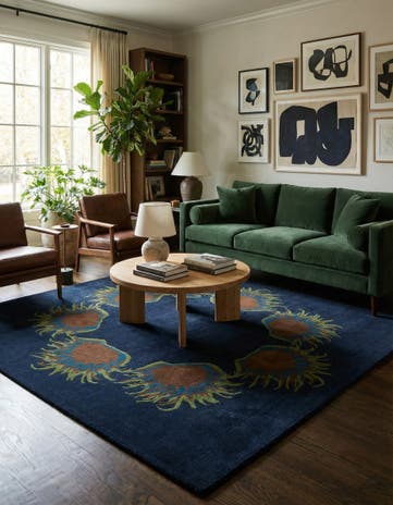 7' 7 x 7' 7 Luna Wool Square Rug