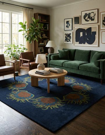 7' 7 x 7' 7 Luna Wool Square Rug