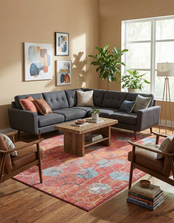 Detail image of  10' x 13' Andromeda Rug