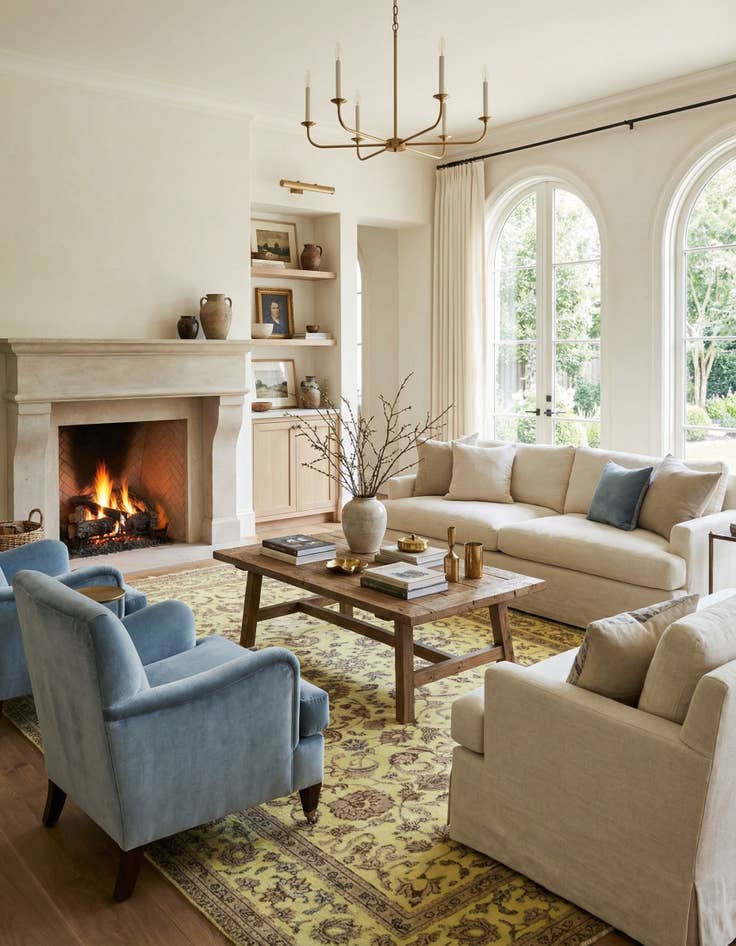 Detail image of 9' 6 x 15' 9  Hand Knotted Vintage Royal Persian Wool Rug