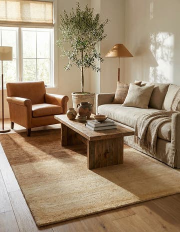 5' 8 x 7' 9 Hand Knotted Kashkuli Gabbeh Wool Rug